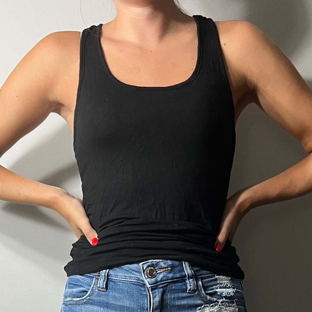 Zenana outfitters medium black tank top